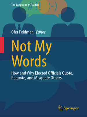 cover image of Not My Words
